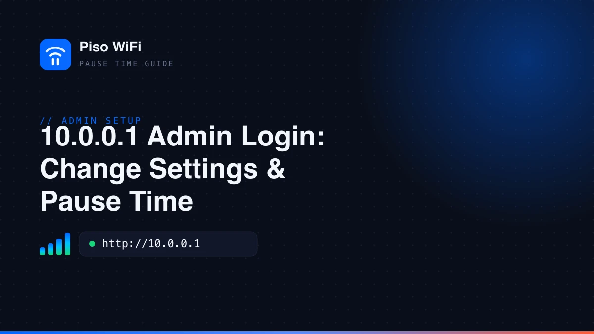 10.0.0.1 admin login guide for changing router settings, passwords and pause time 10.0.0.1 admin login guide for changing router settings, passwords and pause time