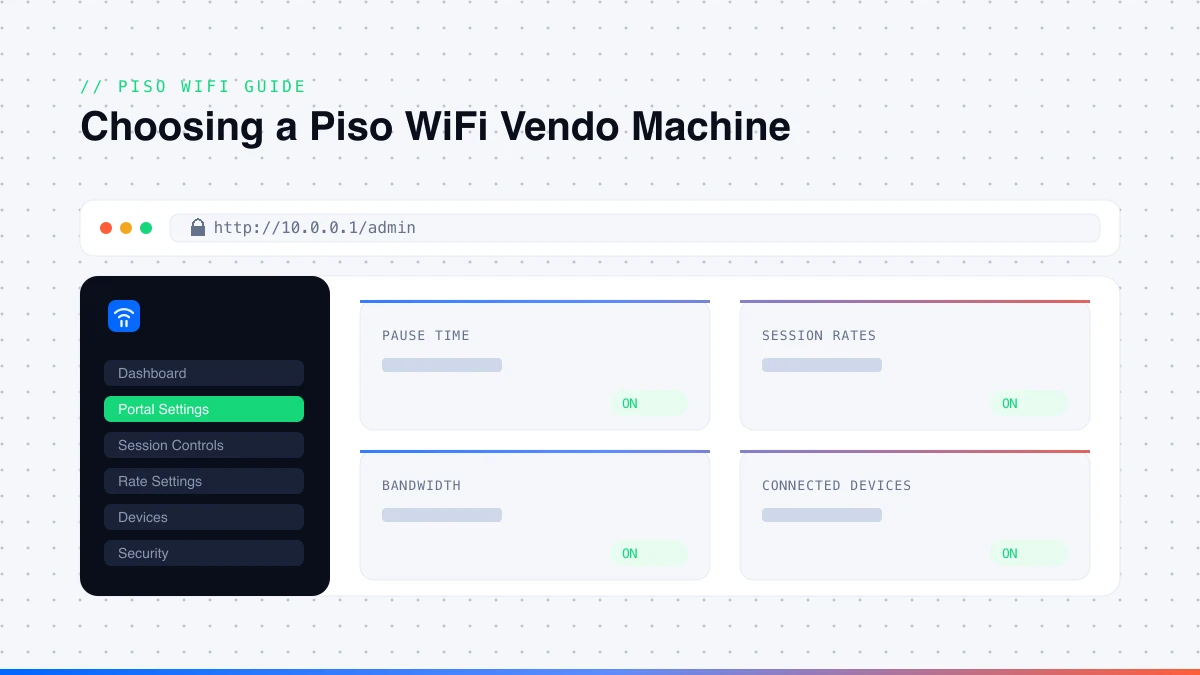 Choosing the best Piso WiFi vendo machine in 2026 Choosing the best Piso WiFi vendo machine in 2026